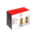 Coffret duo moulin à sel et poivre Peugeot Bistro en bois d'olivier 10cm