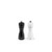Coffret duo moulin à sel et poivre Peugeot Tahiti en bois noir + blanc