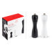 Coffret duo moulin à sel et poivre Peugeot Tahiti en bois noir + blanc