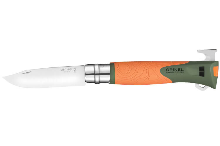 Couteau pliant Opinel N°12 Explore Tire-Tique lame inox