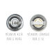 Coffret duo moulin à sel et poivre Peugeot Oslo en acrylique et inox 14cm