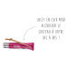 Couteau Opinel N°06 Baroudeur lame 7cm manche framboise