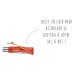 Couteau Opinel N°07 Baroudeur lame 8cm manche orange
