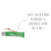 Couteau Opinel N°07 Baroudeur lame 8cm manche vert prairie