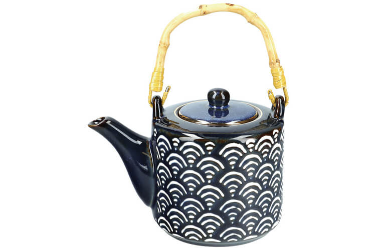 Théière Mikasa Satori 540ml porcelaine et bambou