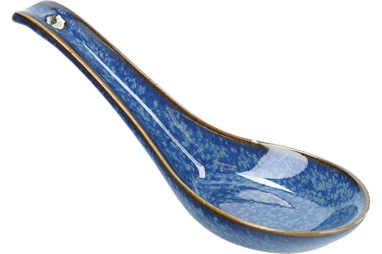 Cuillère à riz style japonais en porcelaine Mikasa Satori