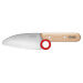 Coffret Opinel Le Petit Chef couteau + éplucheur + protège-doigts - Rouge