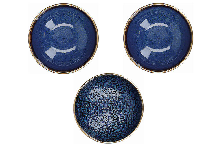 3 coupelles à sauces en porcelaine Mikasa Satori