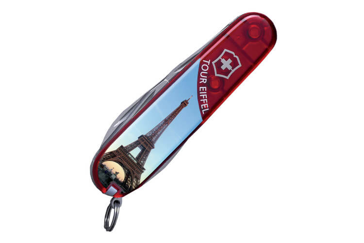 Couteau suisse Victorinox SPARTAN Tour Eiffel 91mm 13 fonctions