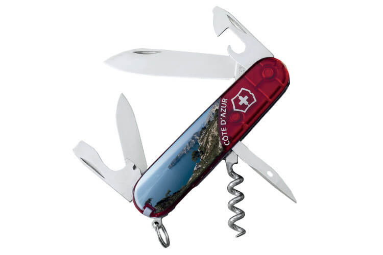 Couteau suisse Victorinox Spartan Côte d'Azur 91mm 12 fonctions