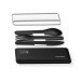 Set couverts nomades Yoko Design noir