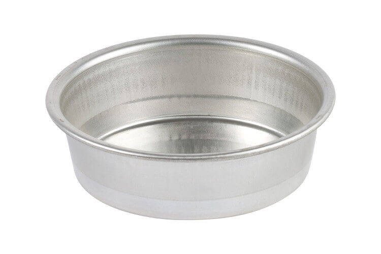 Moule à manqué rond bord haut Gobel fer blanc