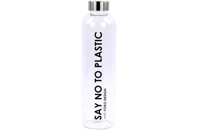 Bouteille Yoko Design Say no to plastic 750ml