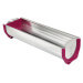 Gouttière à bûche Gobel inox + embouts silicone