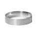 Cercle à mousse et entremet Gobel inox bord haut épaisseur 1mm