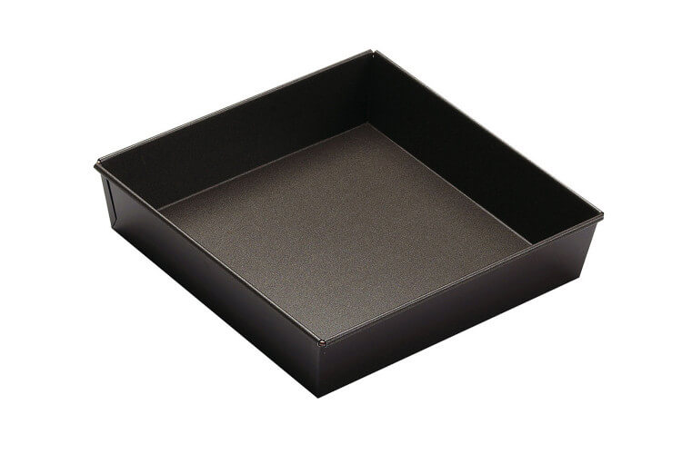 Moule à manqué carré Gobel anti-adhérent 22x22cm