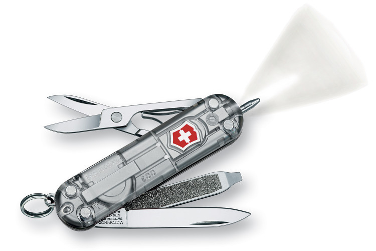 Couteau suisse Victorinox Signature Lite Silvertech argent 58mm 7 fonctions