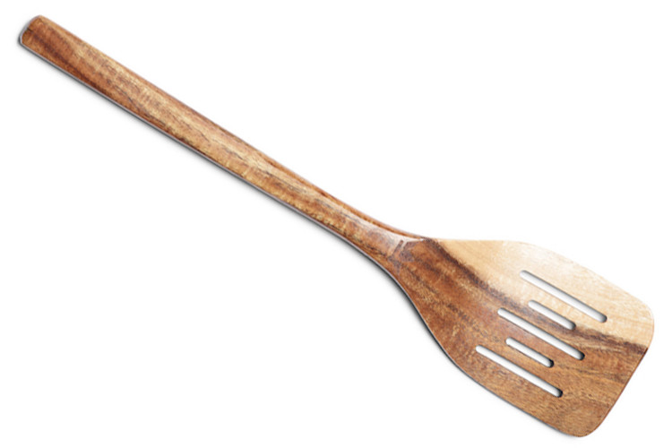Spatule ajour&eacute;e Dutchdeluxes bois d'acacia 31 x 7cm