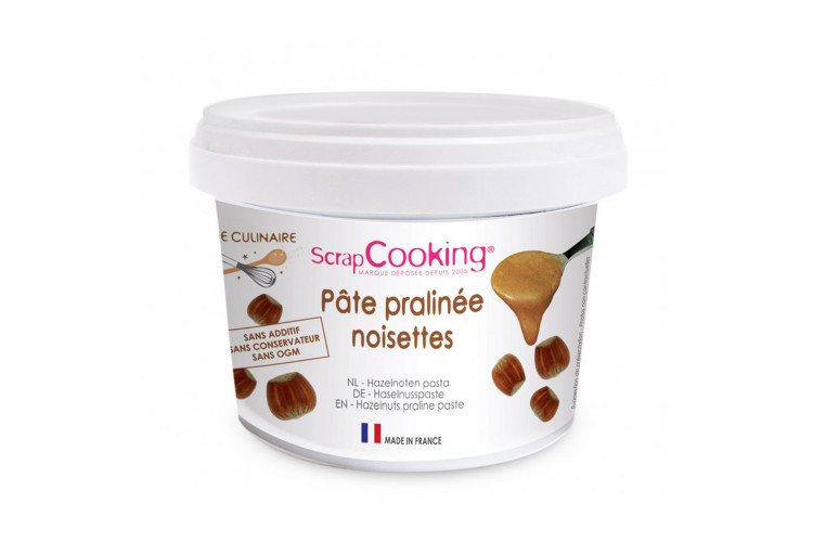 P&acirc;te de noisettes Scrapcooking 200g