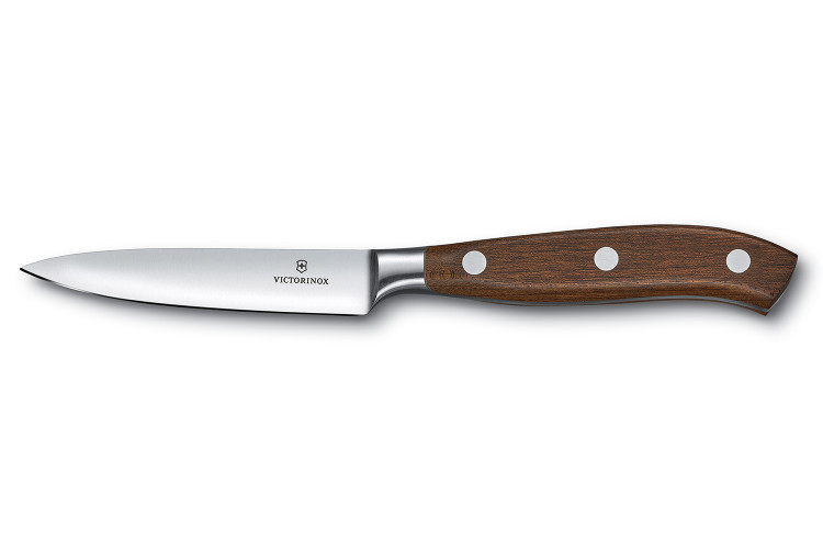 Couteau d'office Victorinox Grand Ma&icirc;tre Wood forg&eacute; 10cm manche en &eacute;rable
