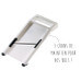 Mandoline Westmark Famos blanche lame à double tranchant