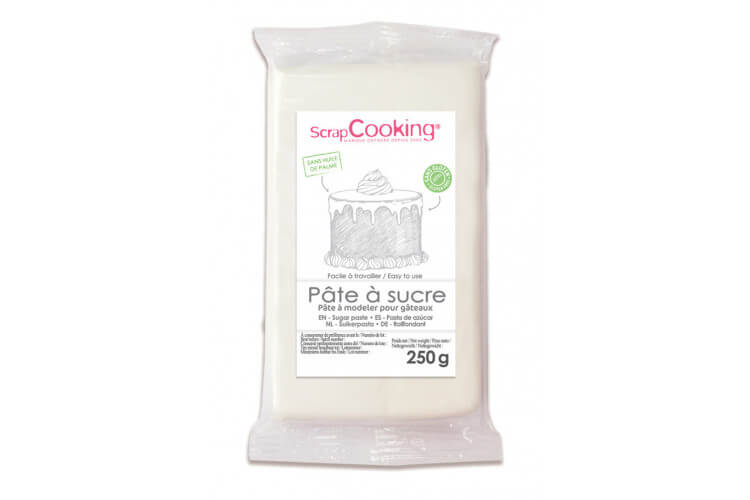 Pâte à sucre Scrapcooking 250g - Plusieurs couleurs
