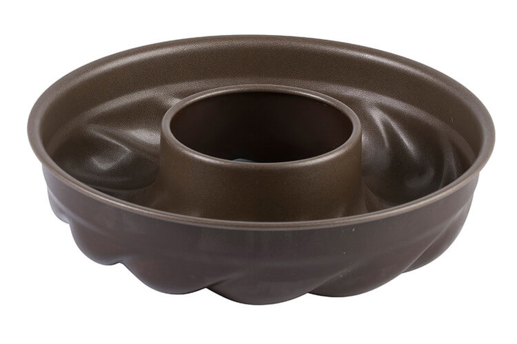 Moule à savarin torsadé et trois-frères Gobel anti-adhérent - Diamètre 22cm