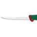 Couteau filet de sole professionnel Sanelli Premana lame étroite 16cm manche vert
