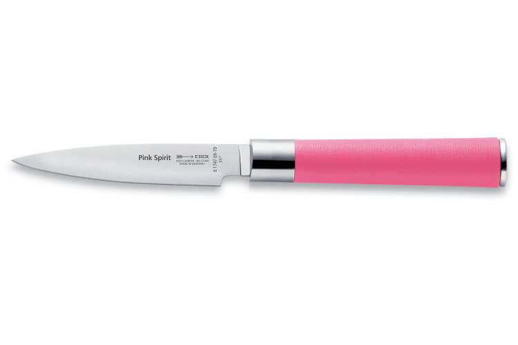 Couteau d'office Dick Pink Spirit lame 9cm manche rose