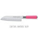 Set 2 couteaux Dick Pink Spirit office + santoku manche rose