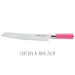 Bloc en acrylique de 4 couteaux Dick Pink Spirit acier inoxydable manche rose