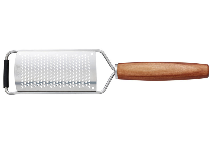 R&acirc;pe &agrave; fromage Triangle Sense inox 18/10 manche prunier