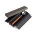 Cuillère doseuse à café Triangle Sense 15ml en inox manche prunier