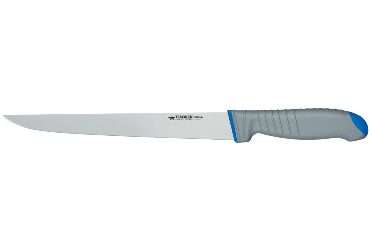 Couteau &agrave; parer 25cm Fischer SANDVIK dos droit manche ultra confort