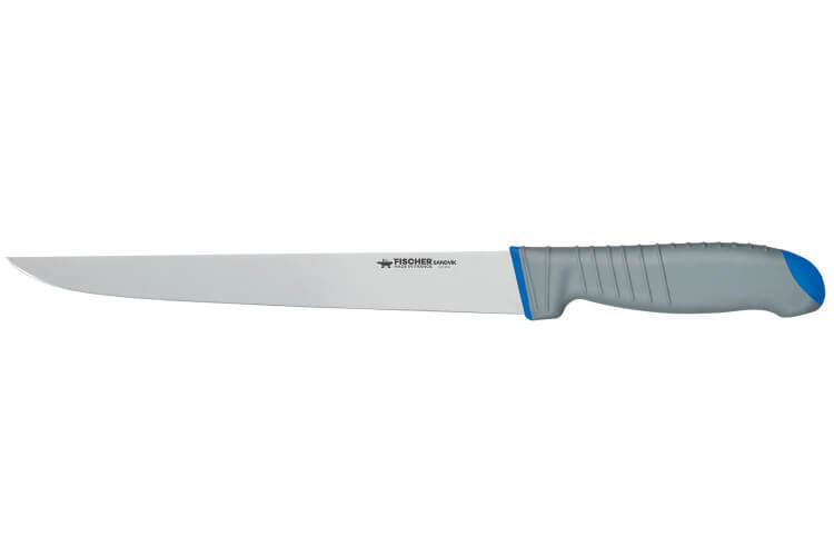 Couteau à parer 25cm Fischer SANDVIK dos droit manche ultra confort