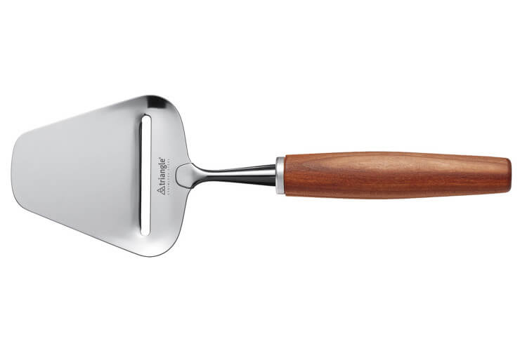 Coupe-fromage Triangle Sense en inox 18/10 et manche prunier