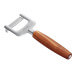 Éplucheur à julienne Triangle Sense en inox et manche en bois de prunier