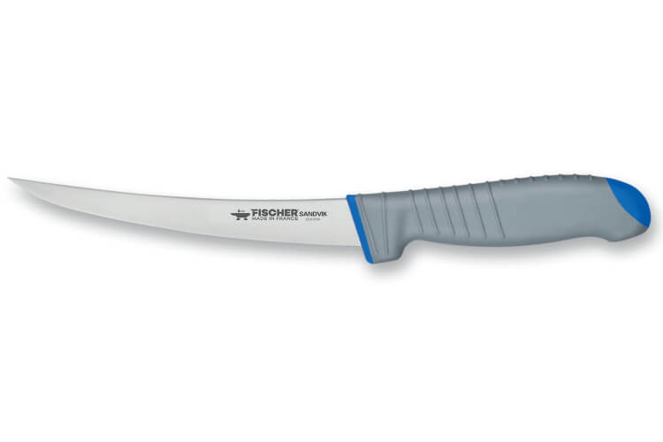Couteau désosseur semi-flexible 15cm SANDVIK manche ultra confort