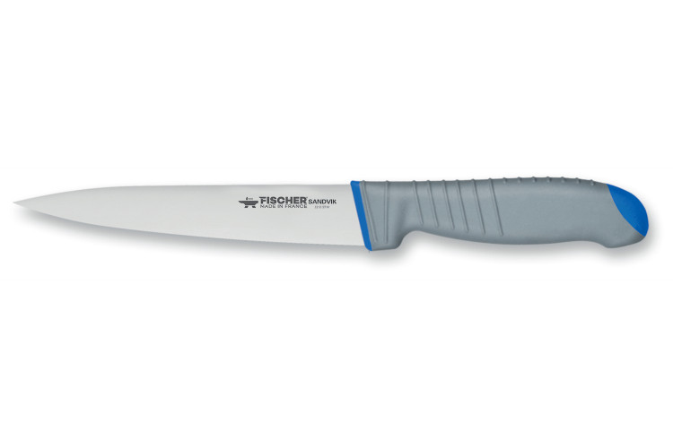 Couteau &agrave; saigner 17cm SANDVIK acier su&eacute;dois manche ultra confort