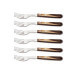 Coffret de 6 fourchettes Tramontina Jumbo coloris marron