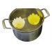 Set de 2 pocheuses à oeuf forme coquille silicone