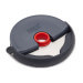 Roulette à pizza Joseph Joseph Disc gris et rouge