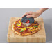Roulette à pizza Joseph Joseph Disc gris et rouge