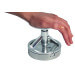 Presse-hamburger avec poussoir inox et fonte d'alu - Diamètre 10cm
