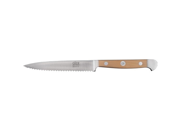 Couteau G&uuml;de &agrave; tomates 13cm forg&eacute; Alpha Poire