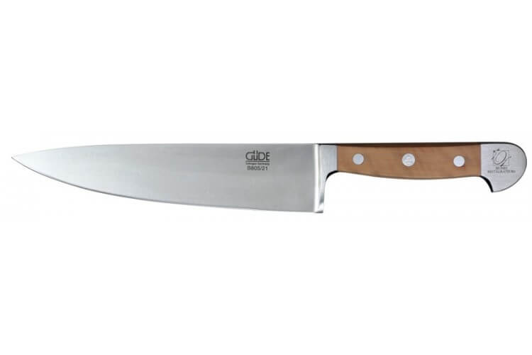 Couteau de chef Güde Alpha Poire 21cm en acier forgé
