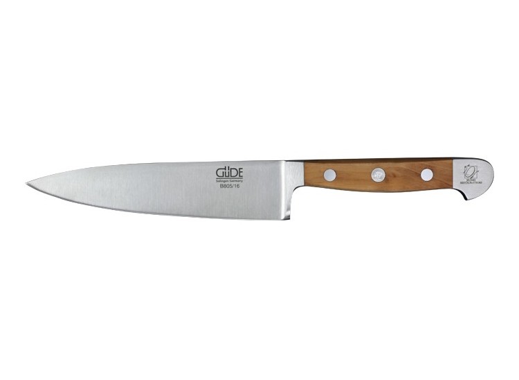 Couteau de chef G&uuml;de Alpha Poire 16cm en acier forg&eacute;