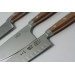 Couteau santoku Gude Alpha Poire 18cm en acier forgé