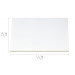 Planche à découper polyéthylène blanc HD500 avec fixations 55x35cm