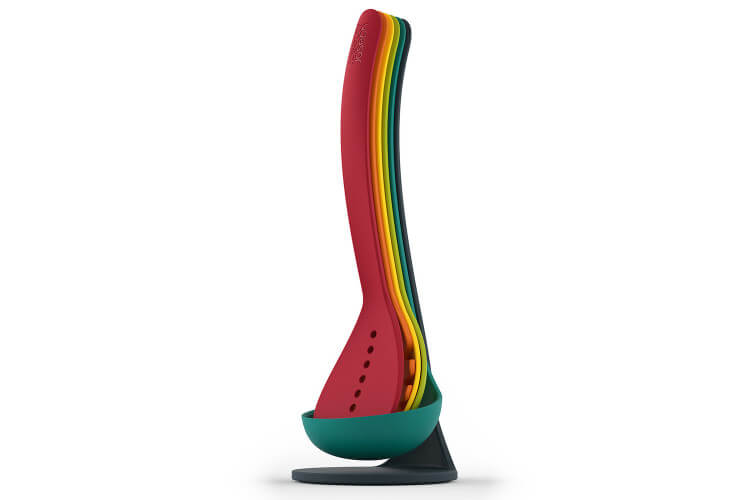 Set de 5 ustensiles Joseph Joseph Nest Utensils Plus magnétiques multicolores